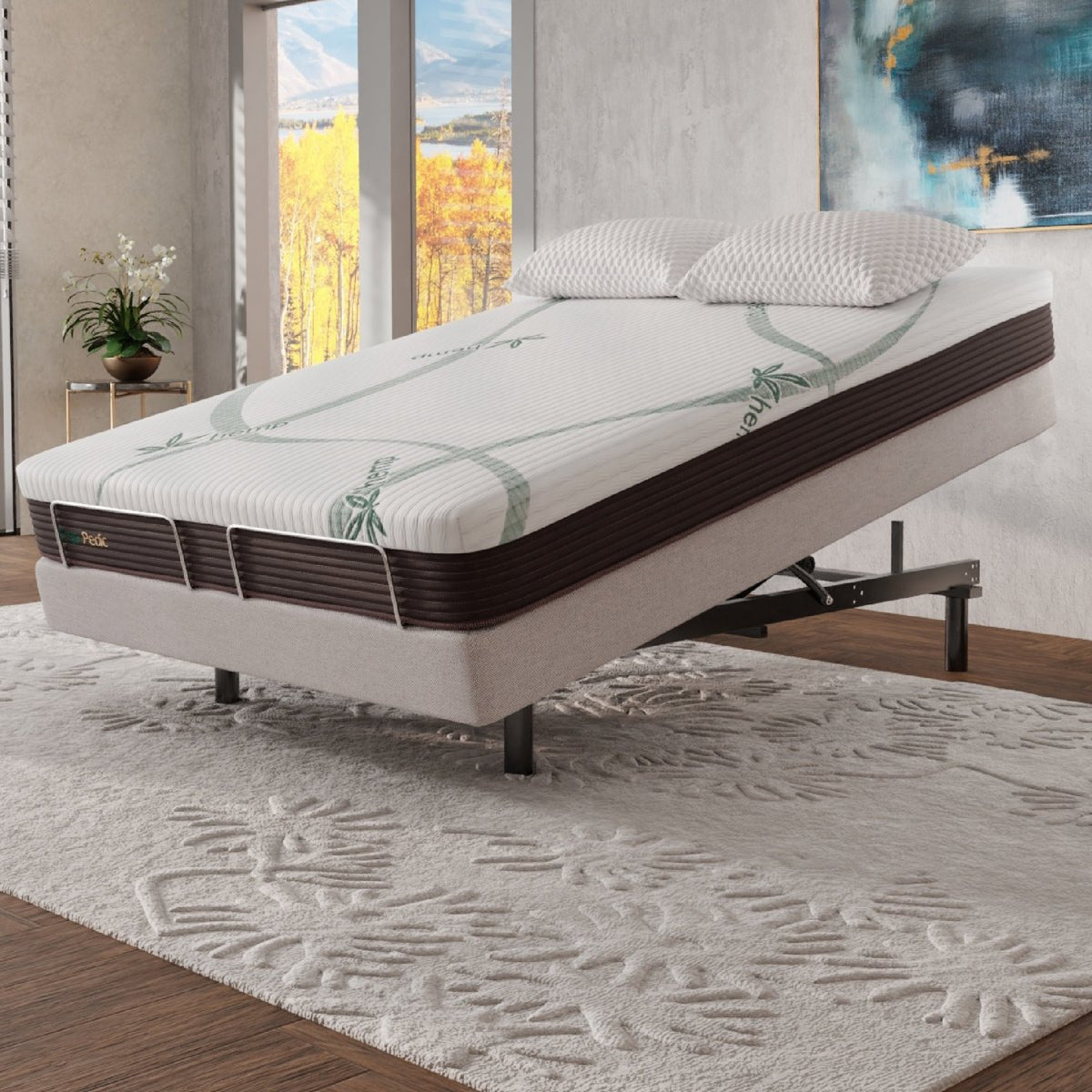 Ergo-Pedic iTilt Incline Therapy Adjustable Bed - Prioka