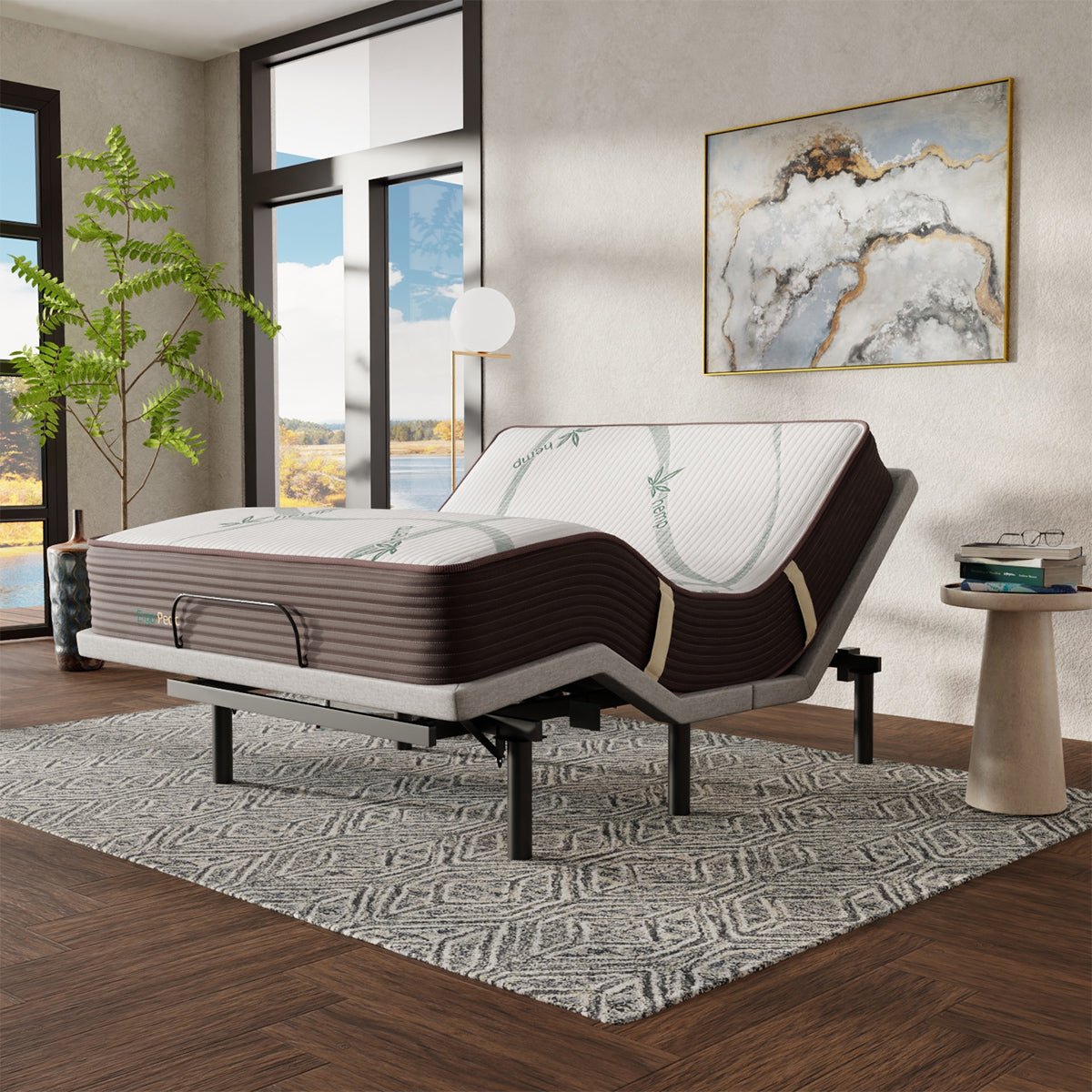 Ergo-Pedic Sleep CoreLift + Massage Comfort Lounger - Prioka