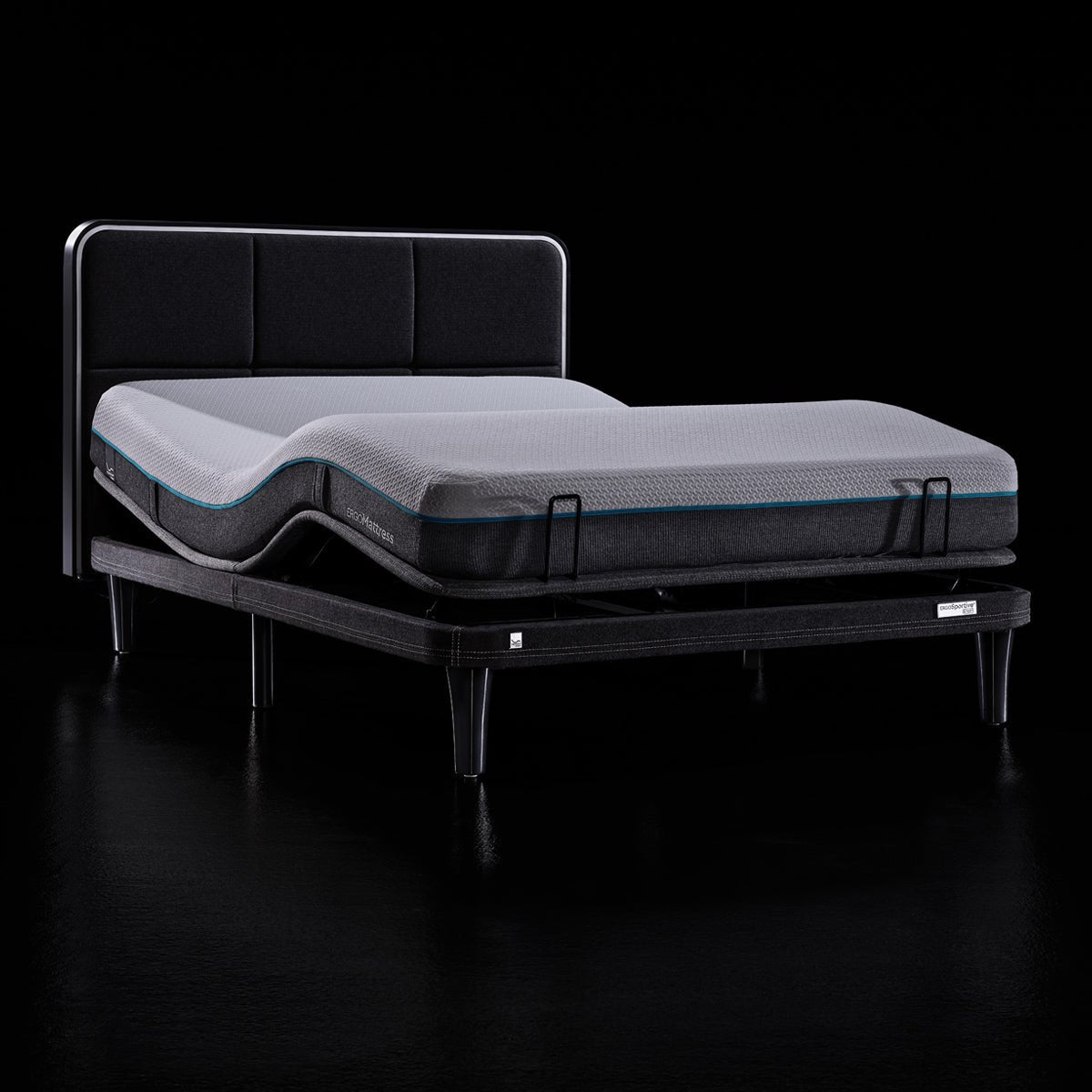 ErgoSportive Smart Adjustable Bed Base with Sleep Tracking & App Integration - Prioka
