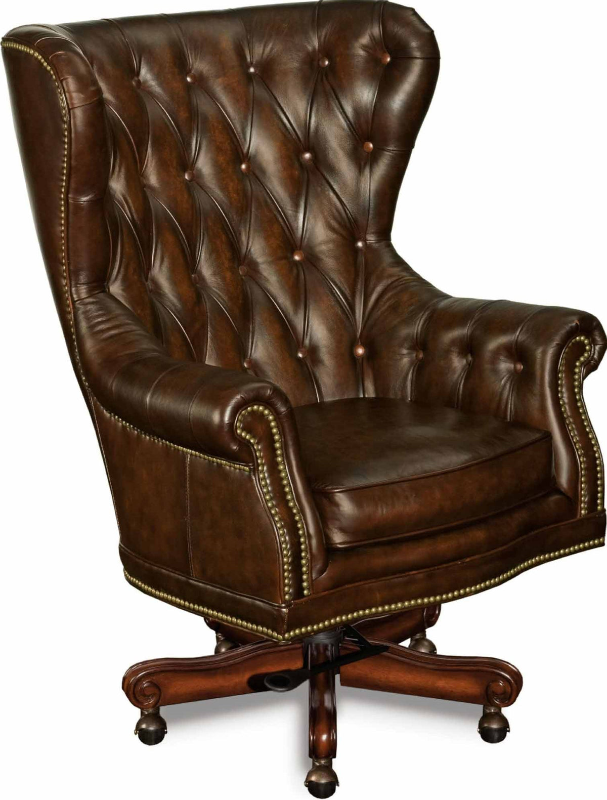 Erin Leather Swivel Tilt Executive Chair - Prioka