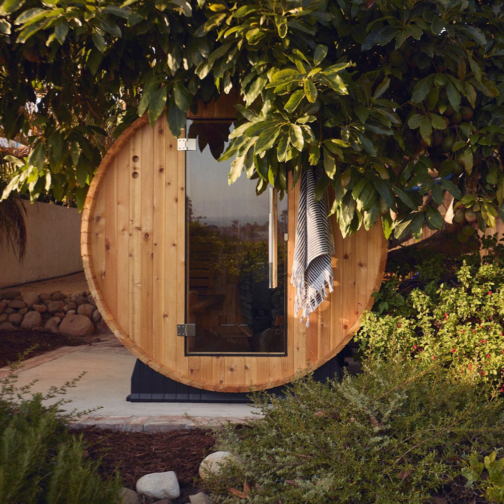 Essex 4 Person Barrel Sauna - Prioka