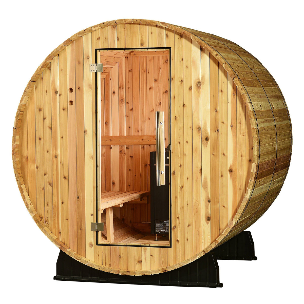Essex 4 Person Barrel Sauna - Prioka