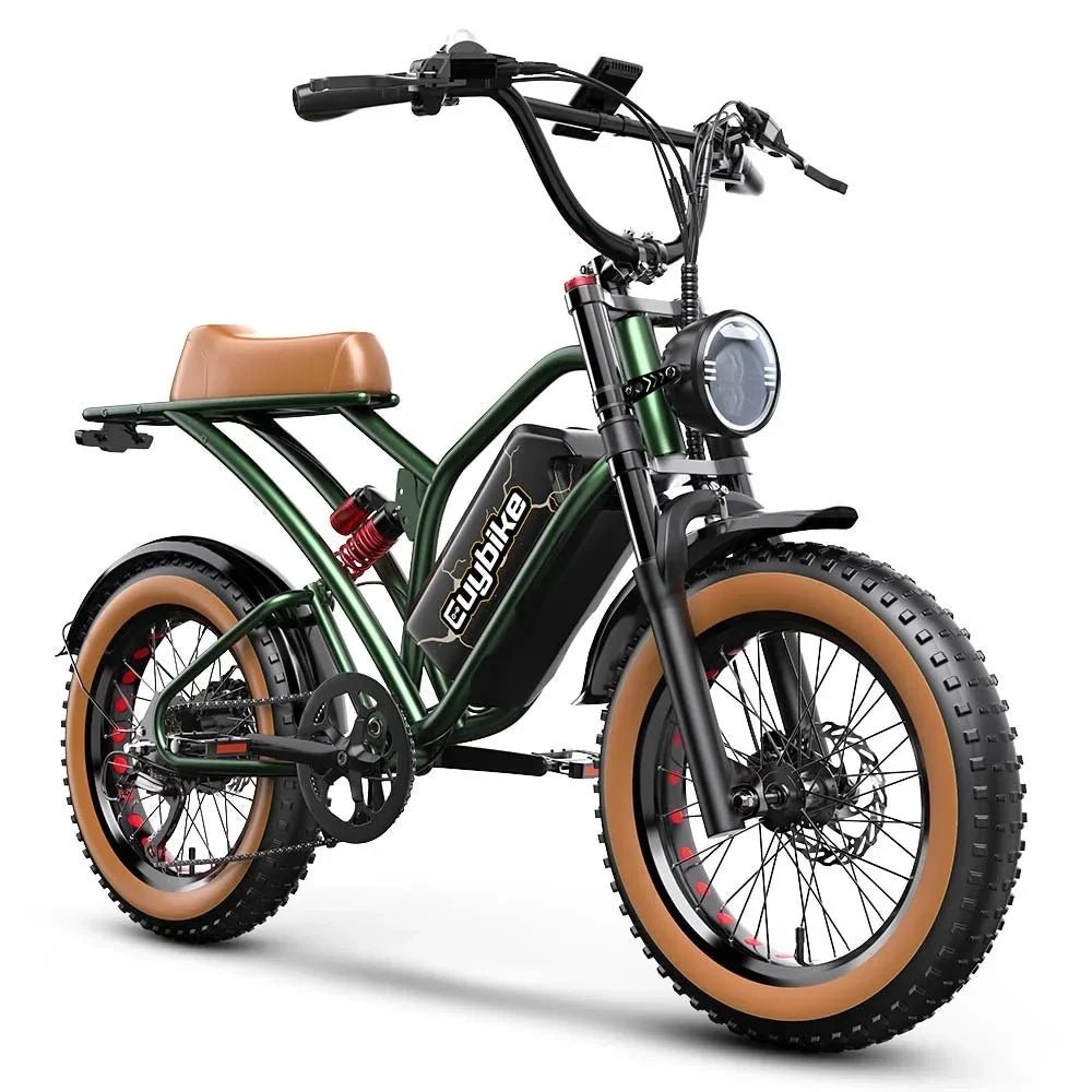 Euybike S4 Moped-Style Fat Tire Electrics Bikes - Prioka