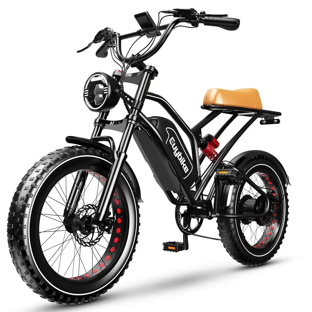 Euybike S4 Moped-Style Fat Tire Electrics Bikes - Prioka