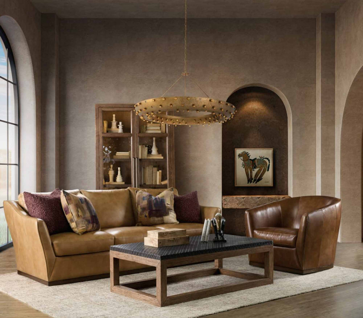 Fairytale Leather Sofa - Prioka