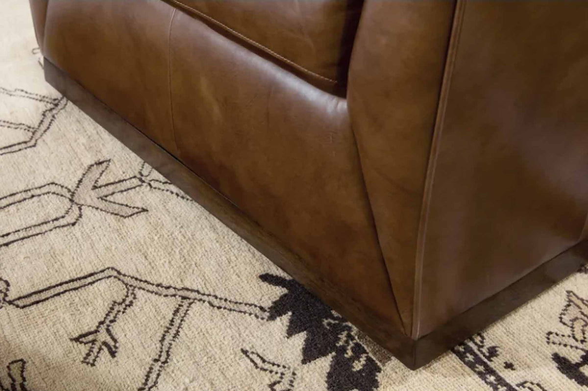 Fairytale Leather Sofa In Hazelnut - Prioka