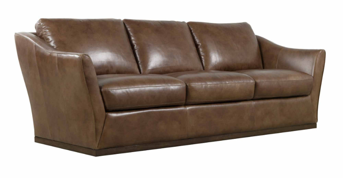 Fairytale Leather Sofa In Hazelnut - Prioka