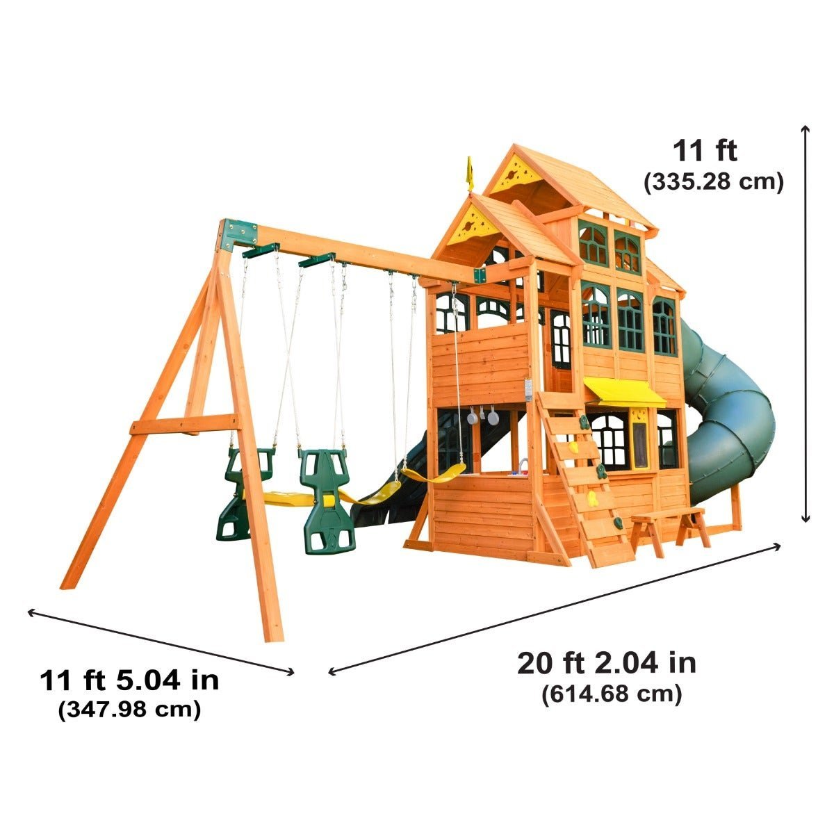 Falcon Ridge Swing Set – Installation Available - Prioka