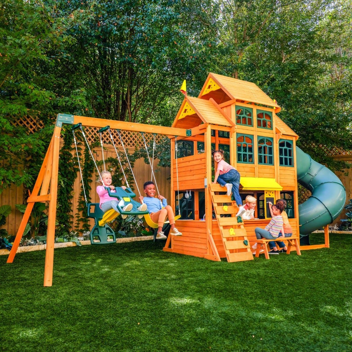 Falcon Ridge Swing Set – Installation Available - Prioka
