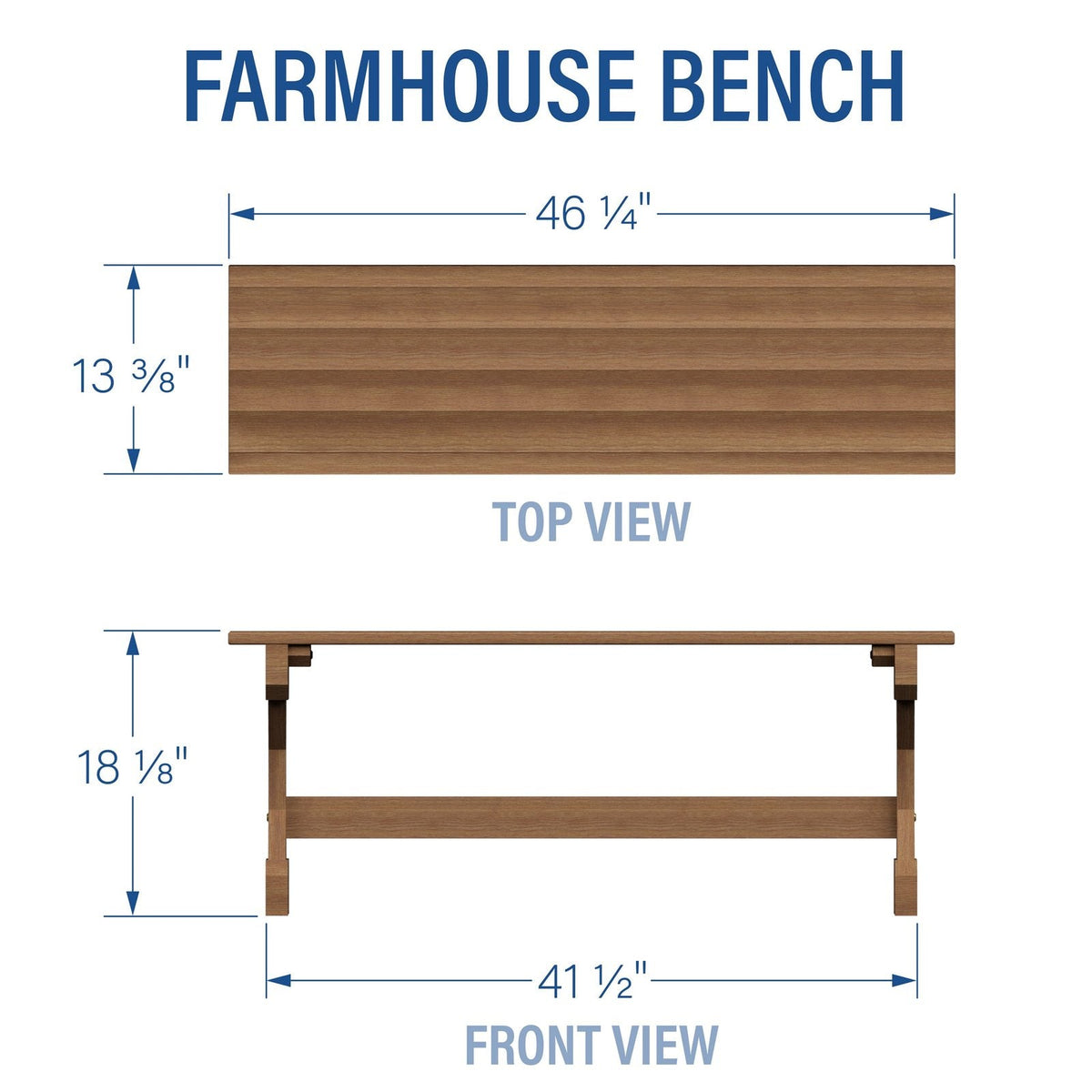Farmhouse Bench - Prioka