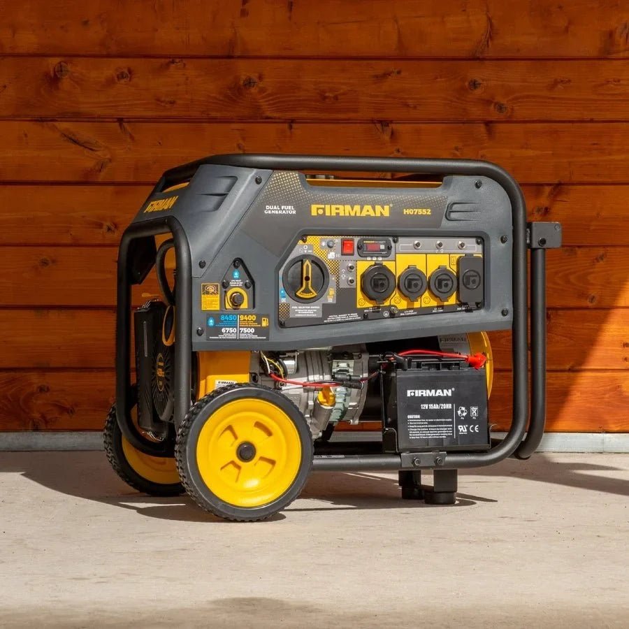 Firman H07552 9400W Dual Fuel Generators. - Prioka
