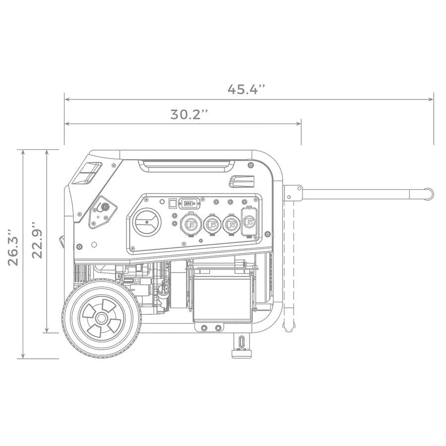 Firman H07552 9400W Dual Fuel Generators. - Prioka