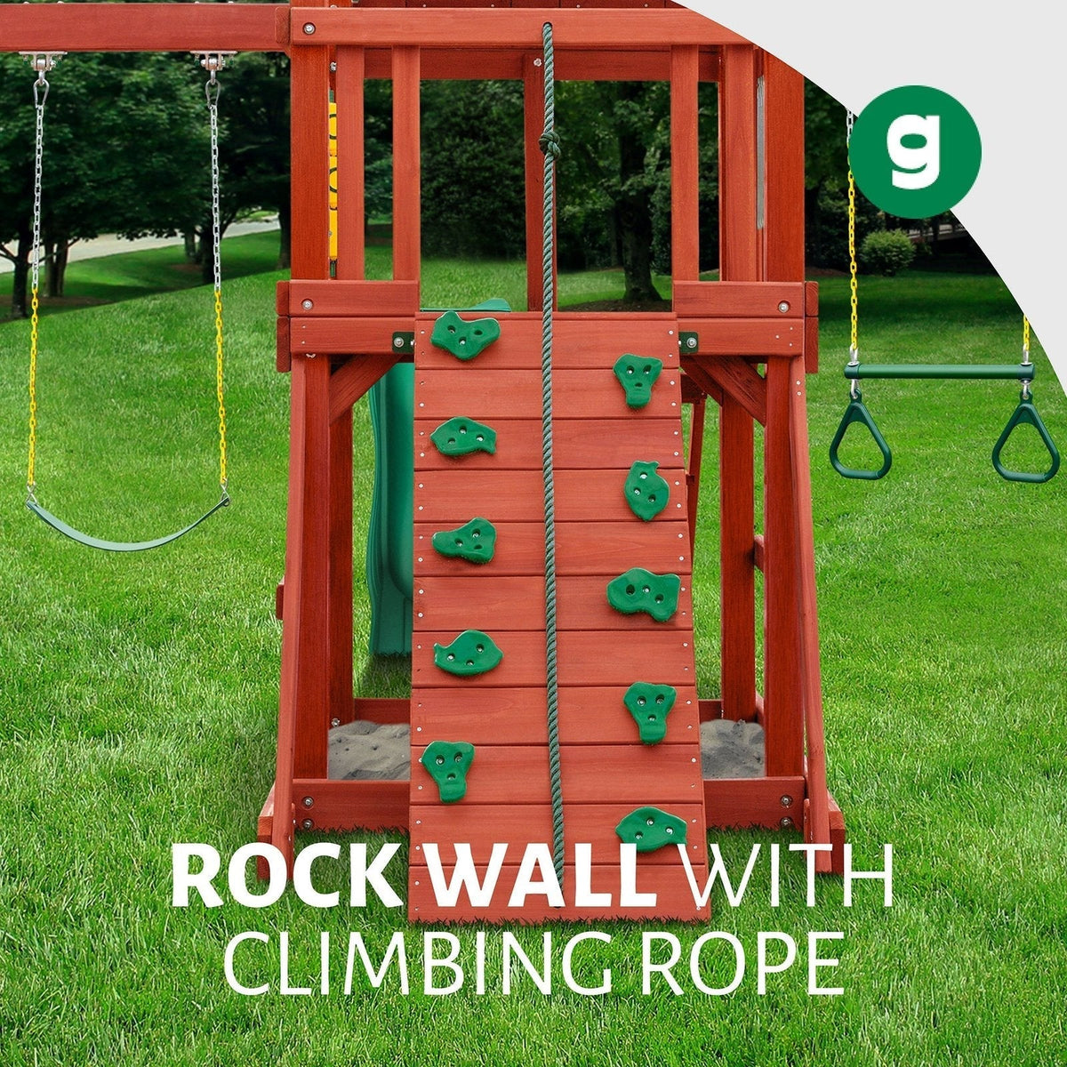 Five Star II Space Saver Swing Set for Kids - Prioka