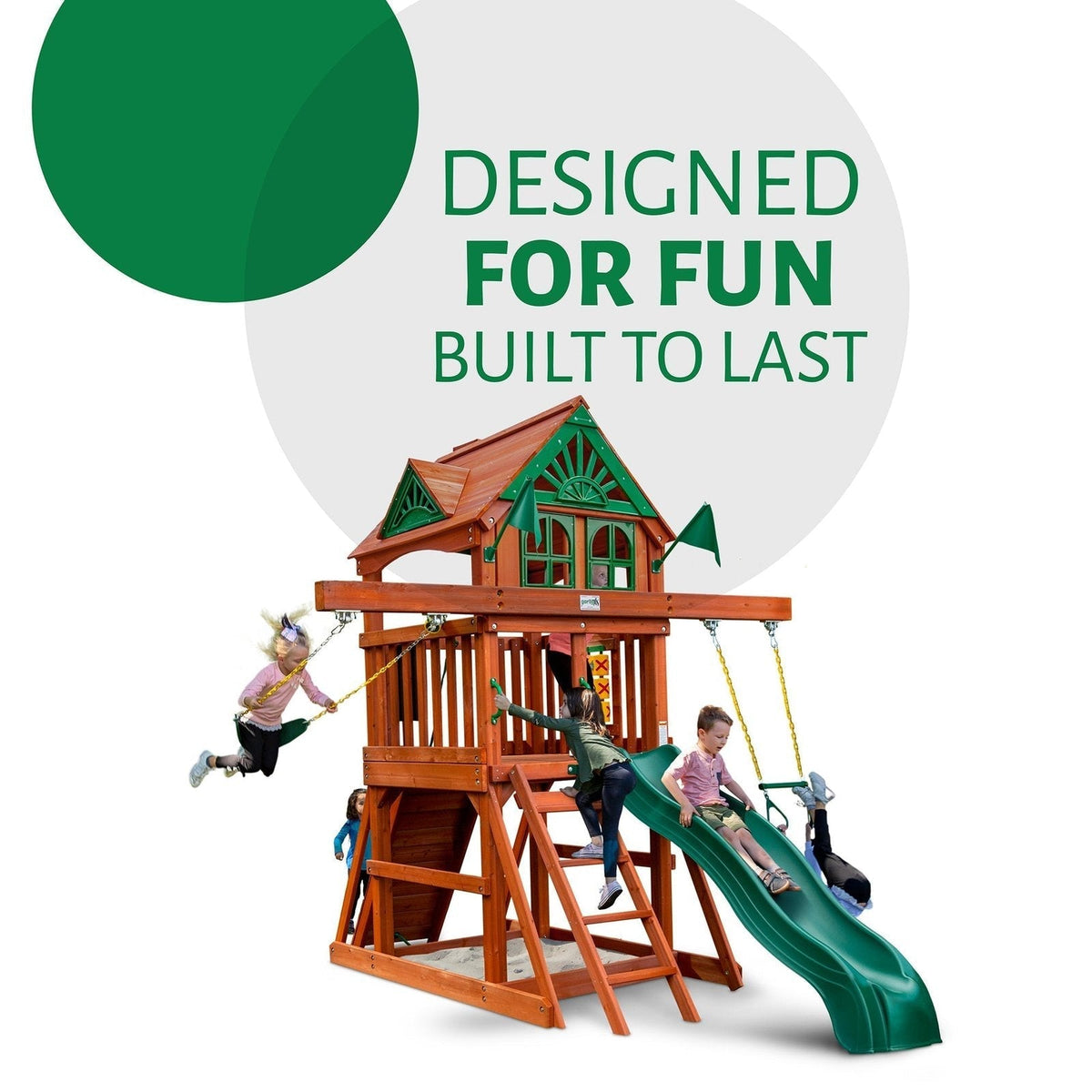 Five Star II Space Saver Swing Set for Kids - Prioka