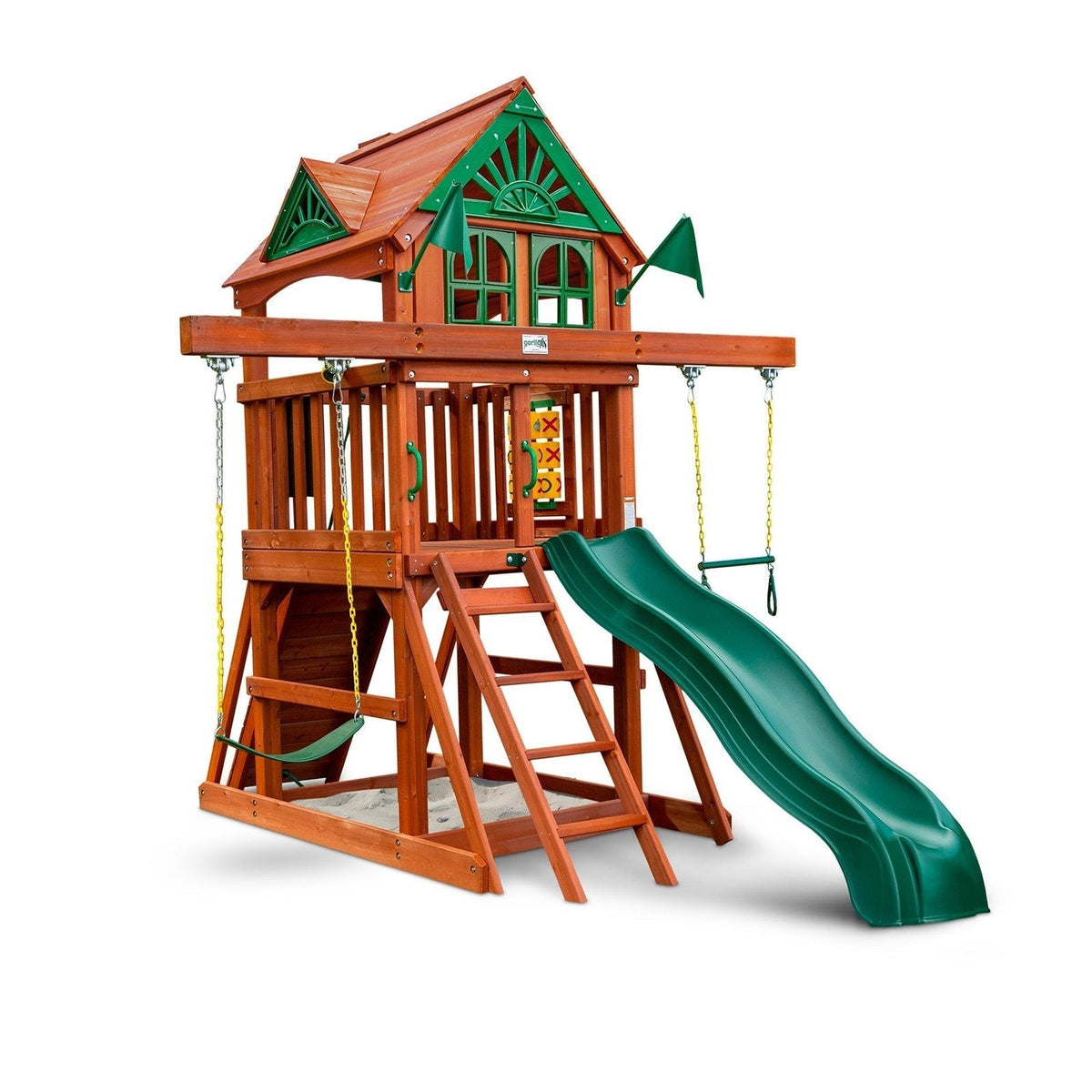 Five Star II Space Saver Swing Set for Kids - Prioka