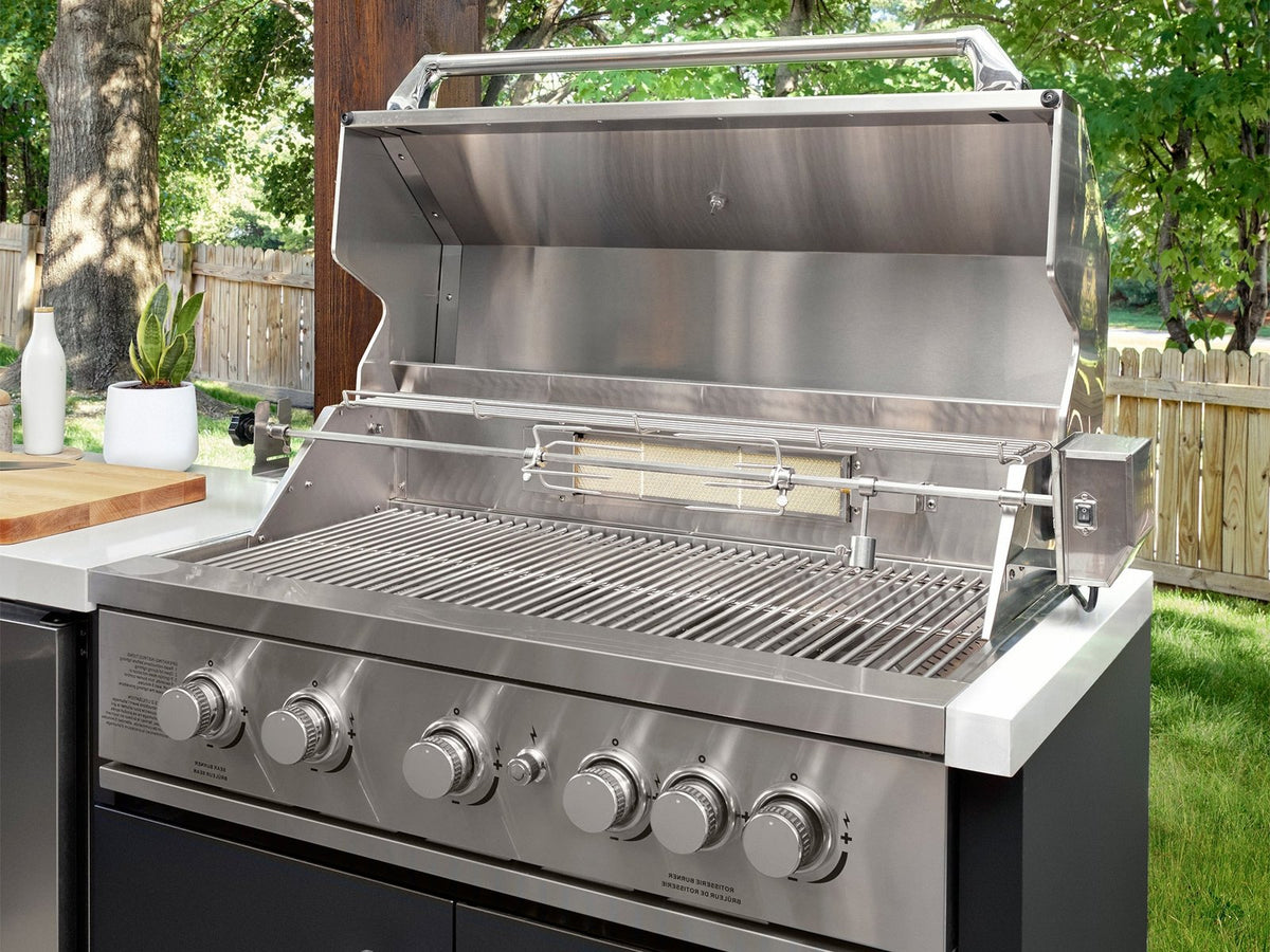 Emory Corner Outdoor Kitchen Island and Bar – Right