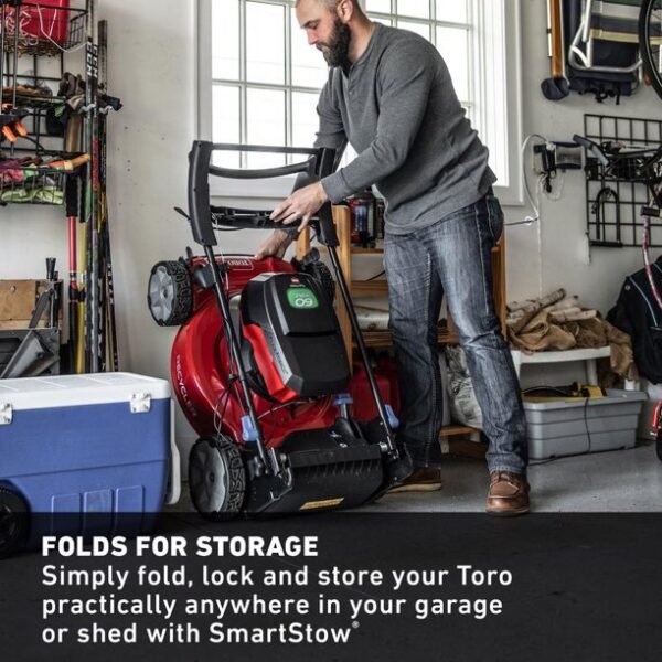 Flex-Force 60V Cordless 2-Tool Combo Kit 22 in. Recycler Walk Behind Lawn Mower &amp; Leaf Blower w/Charger &amp; Batteries - Prioka