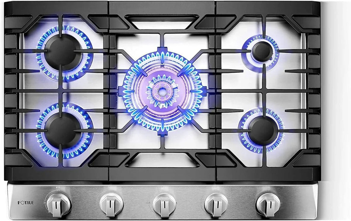 Fotile 30″ Tri-Ring Gas Cooktops GLS30501 - Prioka