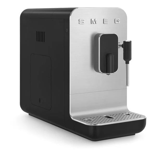 Fully Automatic Coffee & Espresso Machines with Steaming Wand – Black - Prioka