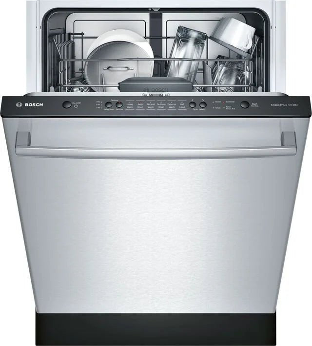 GE – 24″ Front Control Built-In Tub Dishwashers with 3rd Rack, Sanitize Cycle and 47 dBA – Stainless Steels - Prioka