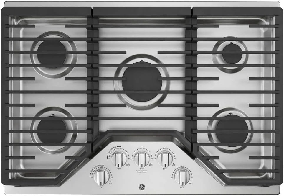 GE 30-Inch Built-In Gas Cooktops JGP5030SLSS - Prioka