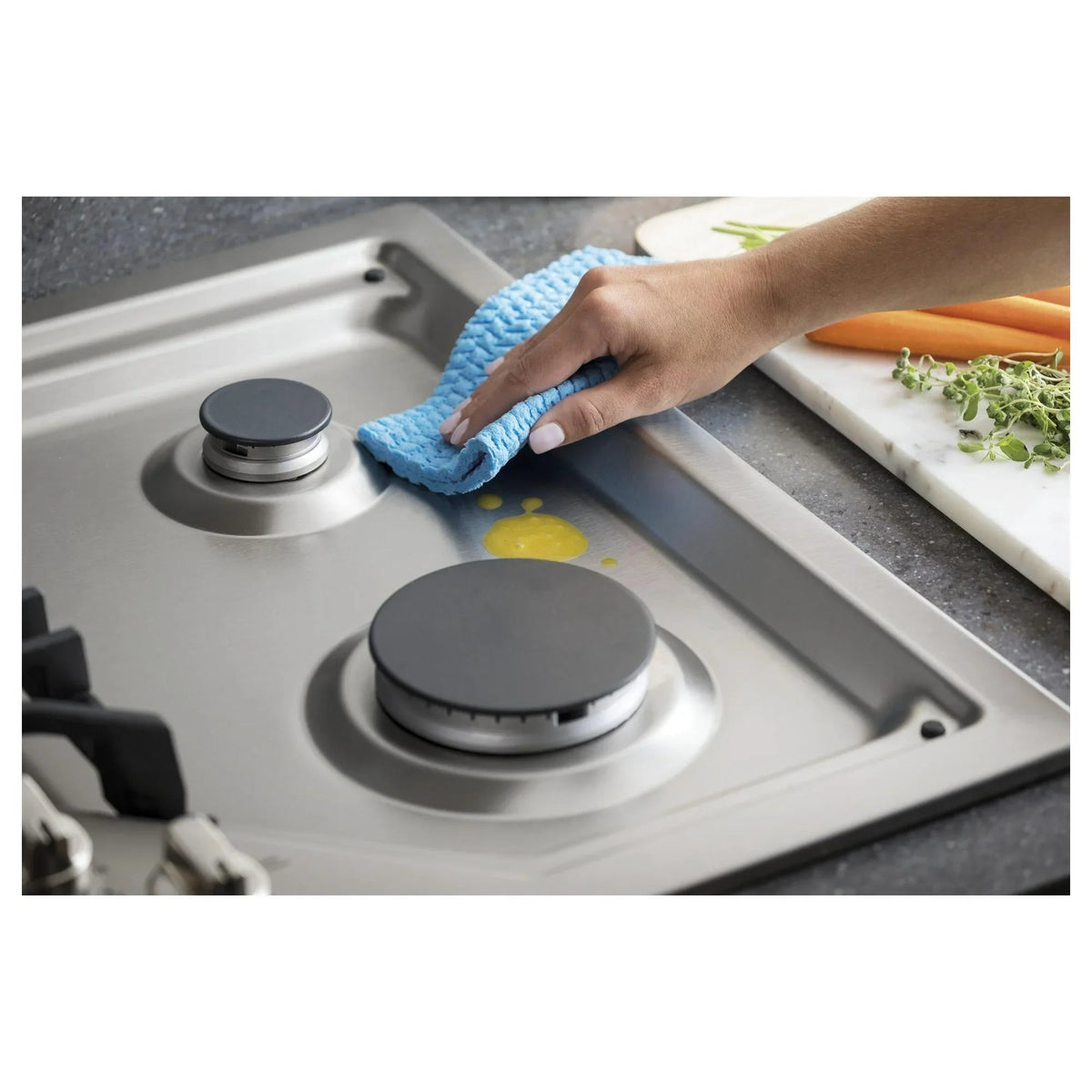 GE 30-Inch Built-In Gas Cooktops JGP5030SLSS - Prioka