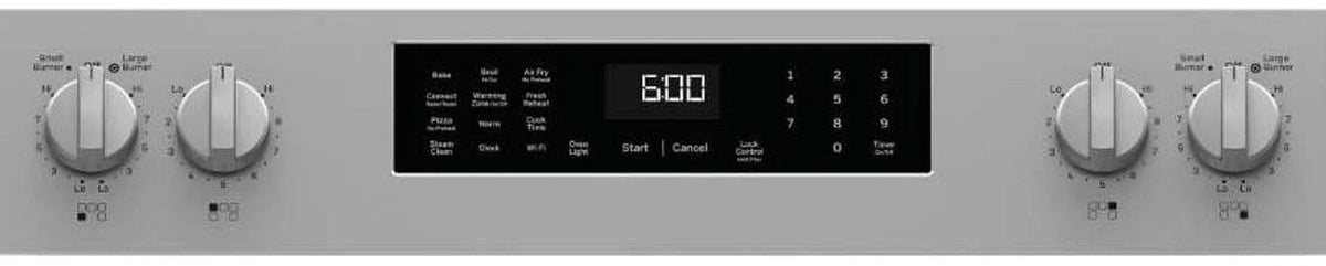 GE 30-inch Freestanding Electric Convection Range with No Preheat Air Fry, WiFi, and EasyWash Oven Tray, Stainless Steel - Prioka
