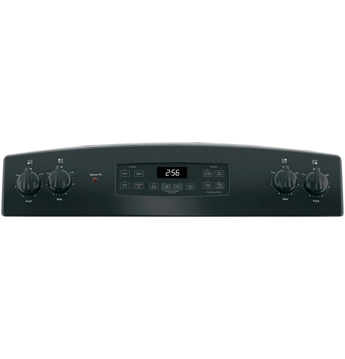 GE 30 Inch Freestanding Electric Range with Self-Clean Oven, Black (JB256DMBB) - Prioka