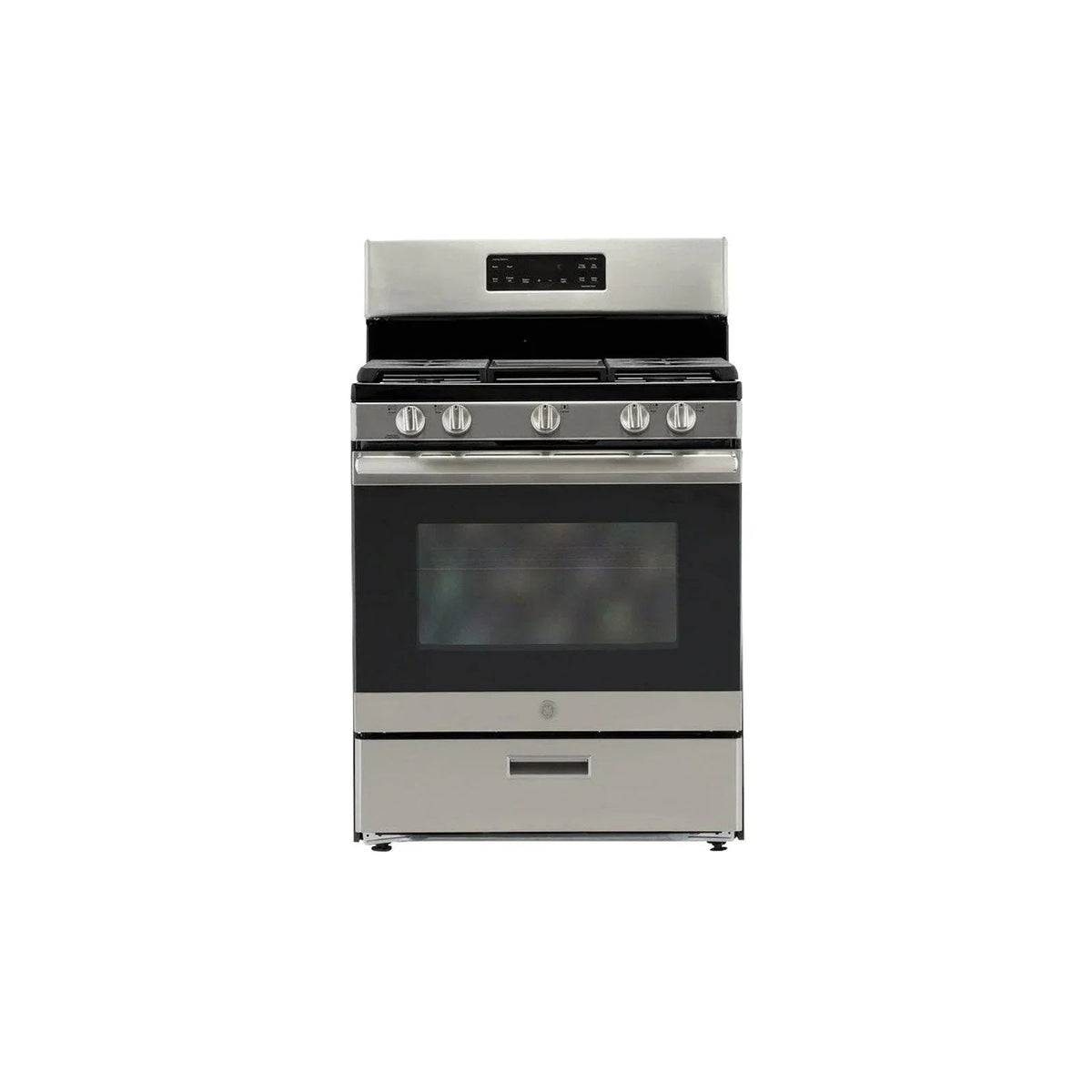GE 30-Inch Freestanding Gas Range with 4.8 cu. ft. Oven Capacity and Sealed Cooktop Burners - Prioka