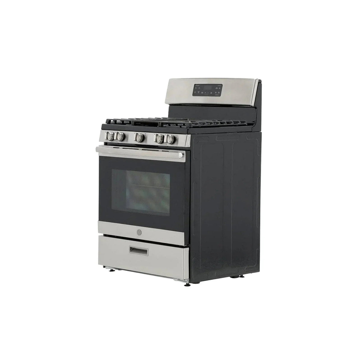 GE 30-Inch Freestanding Gas Range with 4.8 cu. ft. Oven Capacity and Sealed Cooktop Burners - Prioka