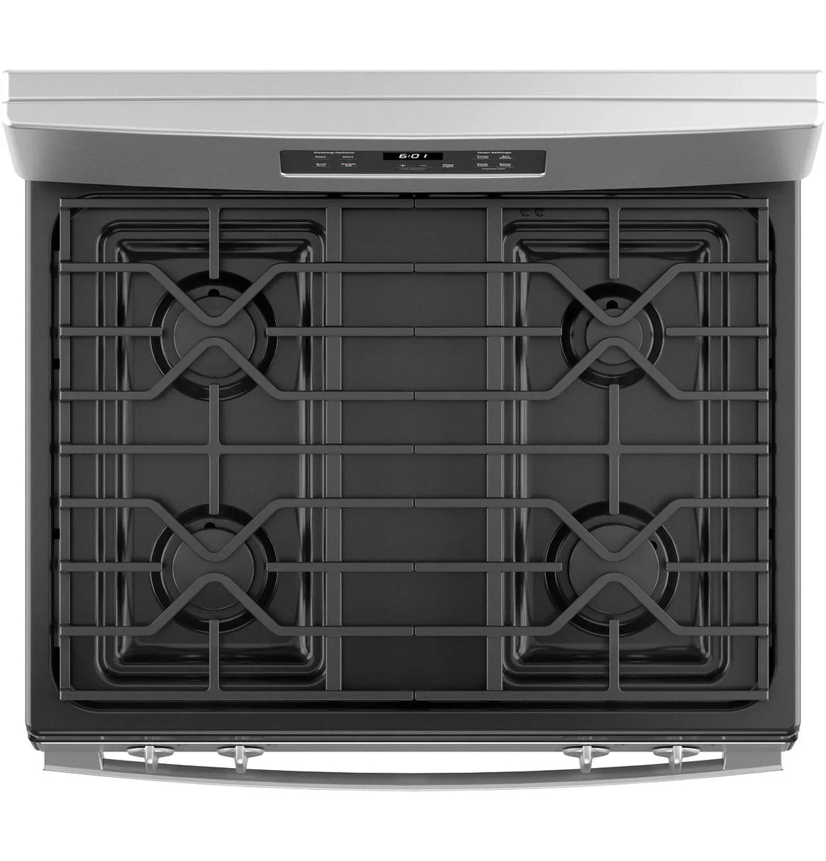 GE 30-Inch Freestanding Gas Range with 4.8 Cu. Ft. Oven, Stainless Steel – JGBS61RPSS - Prioka