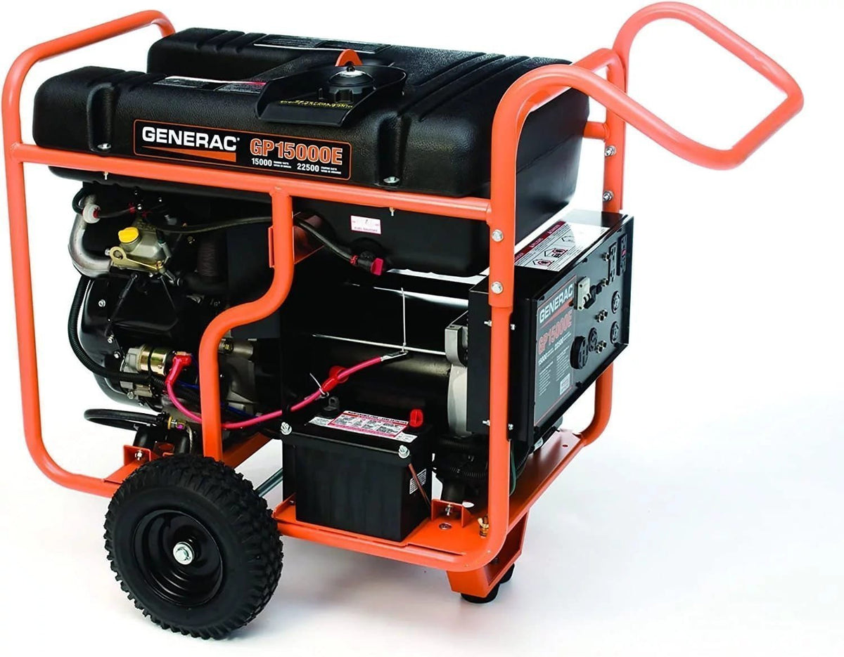 Generac 5734 GP15000E 15000-Watt Electric Start Portable Generator - Prioka