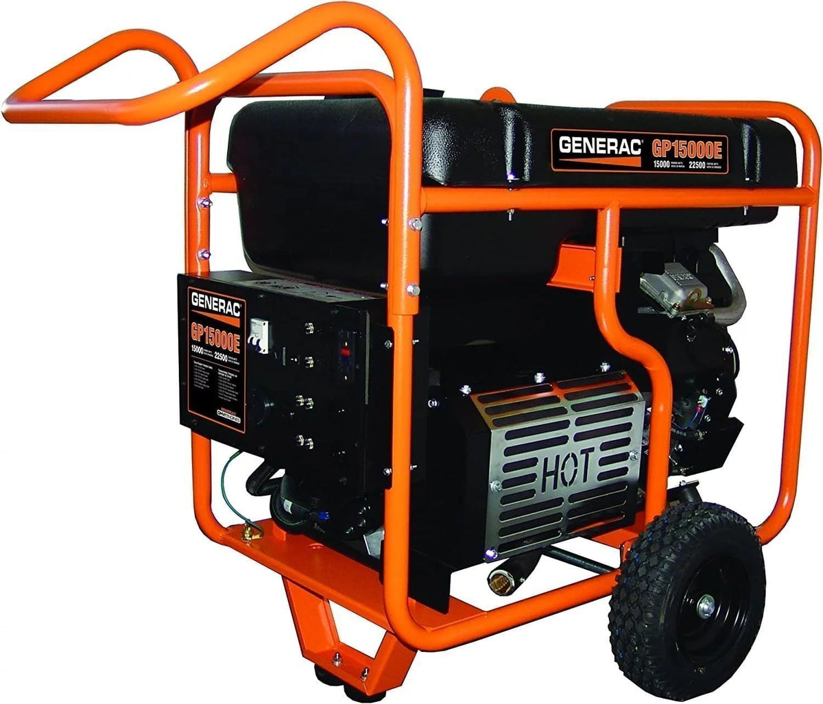 Generac 5734 GP15000E 15000-Watt Electric Start Portable Generator - Prioka