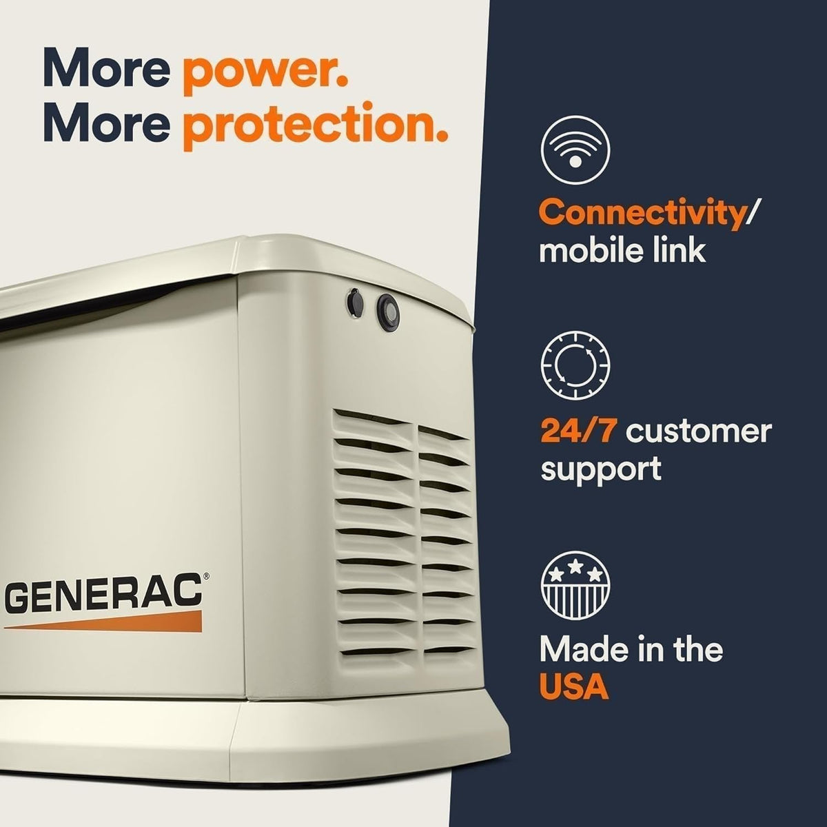 Generac 7210 24kW Air Cooled Guardian Series Home Standby Generator - Prioka