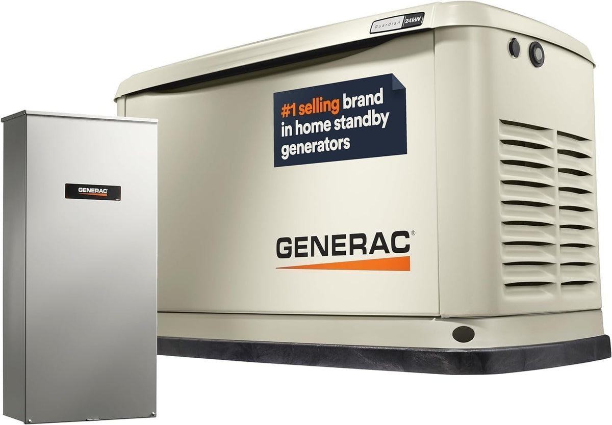 Generac 7210 24kW Air Cooled Guardian Series Home Standby Generator - Prioka