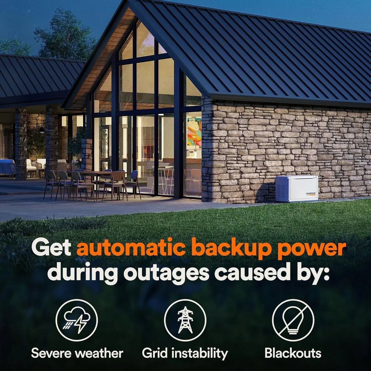 Generac Guardian 10kW Home Backup Generators. - Prioka