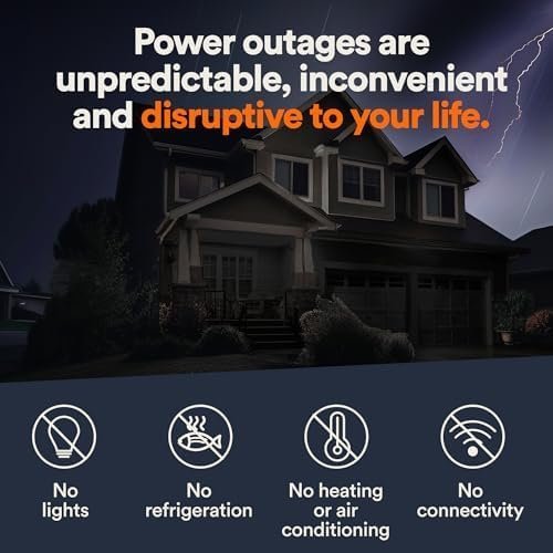Generac Guardian 22kW Home Standby Generator with 200 Amp Transfer Switch, Durable All Aluminum, WiFi Enabled with G-Force Engine, Easy to Use, Whole House Power Backup, Smart Outage Solution – Bisque - Prioka