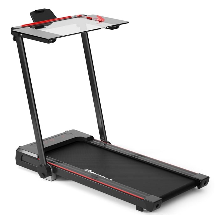 Goplus 3 in 1 Under Desk Treadmill Walking Pad with Removable Desktop - Prioka