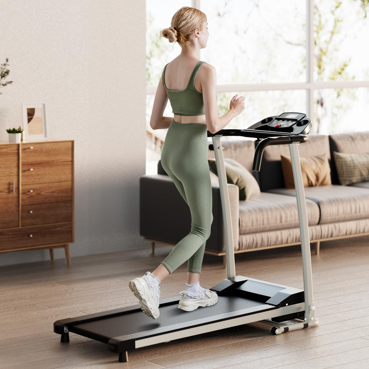 Goplus Foldable Treadmills for Home - Prioka