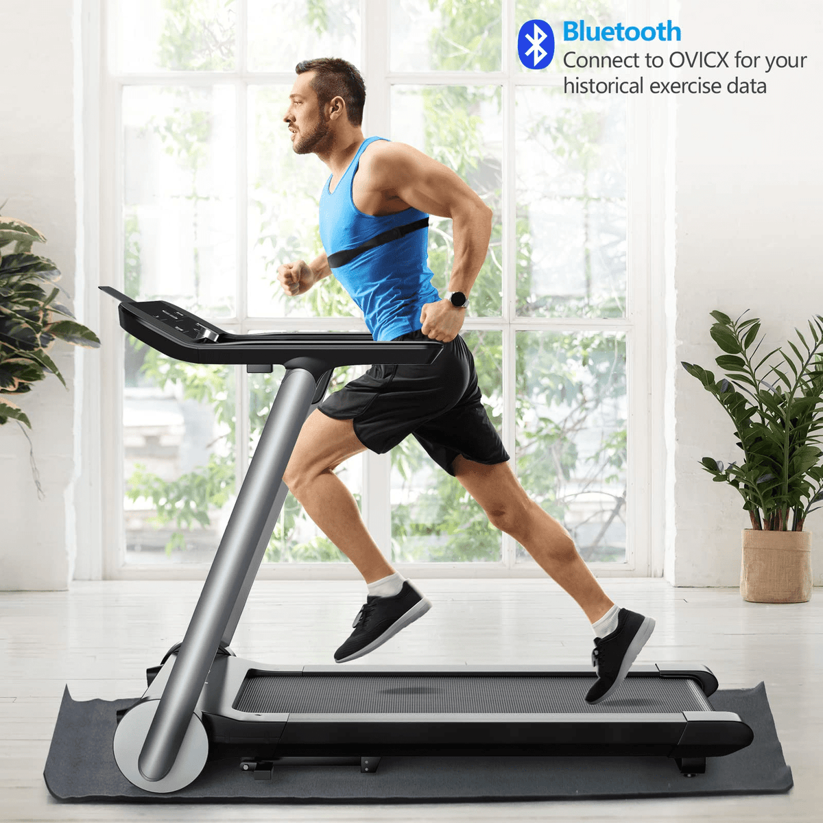 Goplus Heavy Duty Folding Treadmill for Gym - Prioka