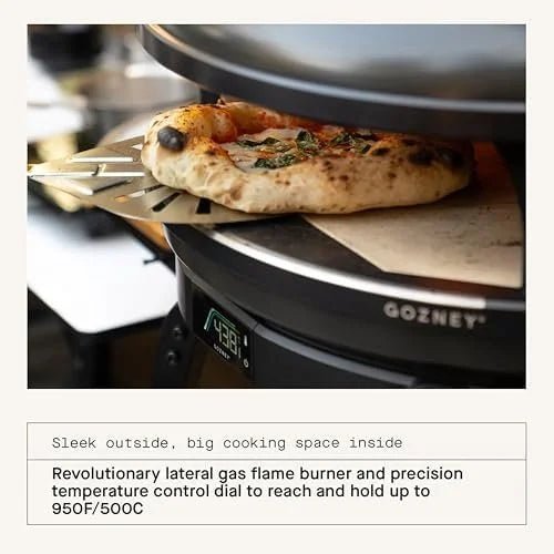 Gozney Arc Pizza Oven, Off Black, Gas Burner, Precision Temperature Controls - Prioka