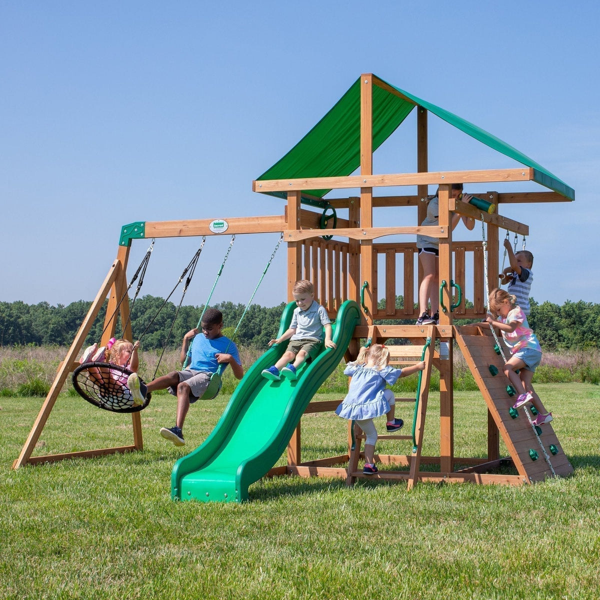 Grayson Peak Swing Set - Prioka