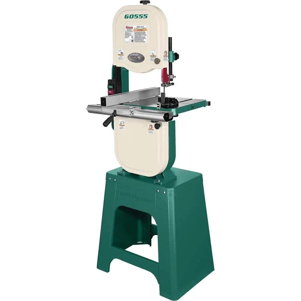 Grizzly G0555 14″ 1 HP Bandsaw - Prioka