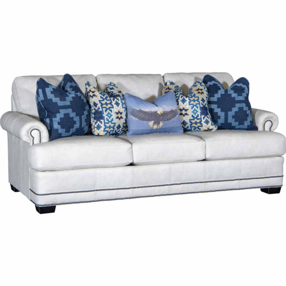 Gunner Leather Sofa - Prioka