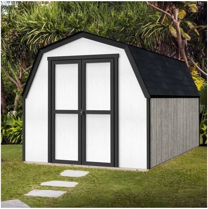 Handy Home Andover 8 Ft. X 12 Ft. Storage Sheds with Floor (19654-6) - Prioka