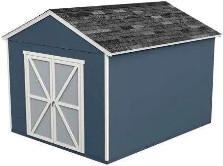 Handy Home Products Rookwood 10×12 Do-It-Yourself Wooden Storages Sheds- Does not Include Floor kit, Paint, or Roofing Shingles - Prioka