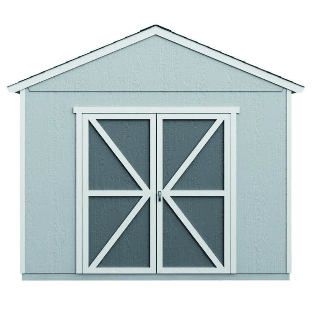 Handy Home Rookwood 10 x 14 ft. Wood Storage Shed Kit - Prioka