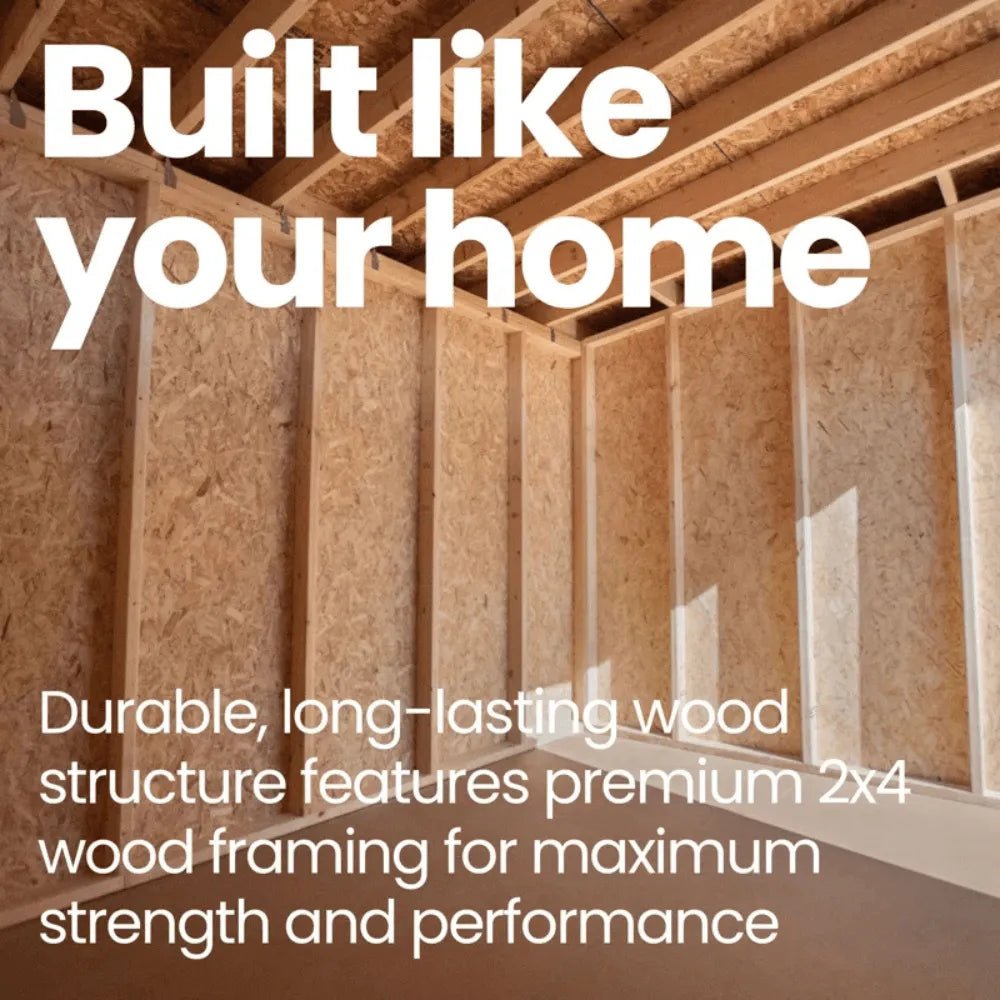 Handy Home Windemere 10×12 Storage Shed - Prioka