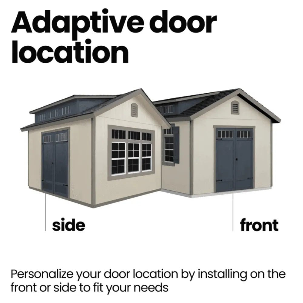 Handy Home Windemere 10×12 Storage Shed - Prioka