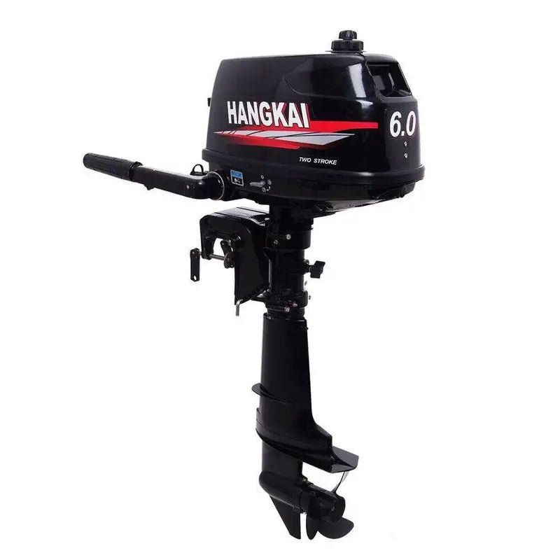 Hangkai Water Cooled 2 Stroke 6HP Outboards Motors Petrol Powered Engine - Prioka